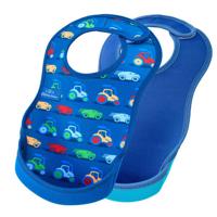 Bibetta slab blauw auto - set van 2 - thumbnail