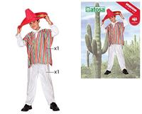 Kostuums voor Kinderen Mexicaan Maat 3-4 Jaar - thumbnail