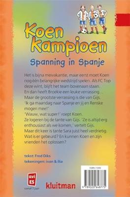Uitgeverij Kluitman Koen kampioen - spanning in spanje (avi m5)