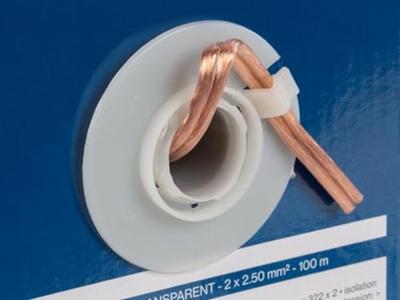 Luidsprekerkabel transparant 2 x 2.50 mm2 100 m Velleman - Velleman