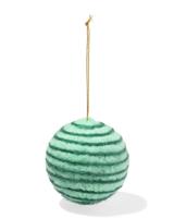 HEMA Kersthanger ⌀7cm vilt bal groen (groen) - thumbnail