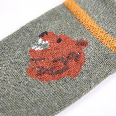 Kindersokken 5 paar berenprint EU 30-34