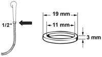 Cornat Dichting/Zeef 1/2 Tuinslang 2St - TEC380119 - thumbnail