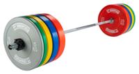 PT Essentials ECHO V2 CROSSFIT Coloured Bumperplate Haltersets - thumbnail