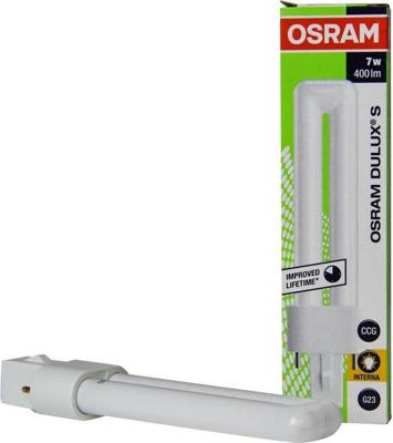 Osram Dulux S 7W 827 - G23 2-pins - Warm wit licht