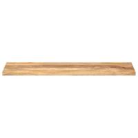 Tafelblad rechthoekig 110x30x3,8 cm massief mangohout - thumbnail