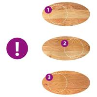 Tafelblad 100x50x2 cm ovaal massief eikenhout lichtbruin - thumbnail