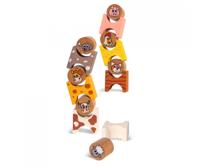 Eichhorn houten stapelspel boerderijdieren 14dlg. - thumbnail