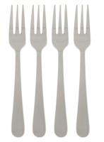 HEMA Gebaksvorkjes Sydney - 4 stuks (zilver) - thumbnail