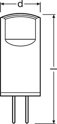 OSRAM HOMELIGHTING 4058075449985 LED-lamp Energielabel F (A - G) G4 Speciale vorm 0.9 W = 10 W Warmwit (Ø x l) 12 mm x 33 mm 3 stuk(s) OSRAM HOMELIGHTING 4058075449985 LED-lamp Energielabel F (A - G) G4 Speciale vorm 0.9 W = 10 W Warmwit (Ø x l) 12 mm x 33 mm 3 stuk(s)