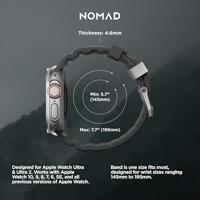Nomad Rocky Point horlogeband / natural hardware 45/46/49mm - Storm - thumbnail