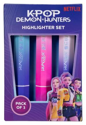 KPop Demon Hunters Highlighters 3-Pack Huntr/x