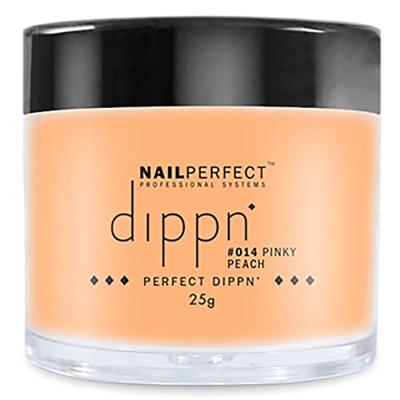 NailPerfect Acrylic Perfect Dippn' Powder Pinky Peach 25gr
