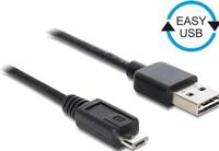 DeLOCK EASY USB-A 2.0 > Micro-USB-B kabel - thumbnail
