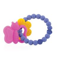 Nuby Bijtring Junior 19,6 Cm Siliconen Paars - thumbnail