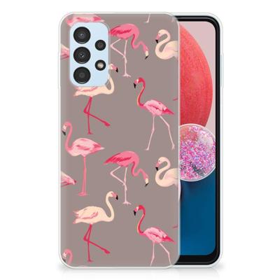 Samsung Galaxy A13 4G | TPU Hoesje | Flamingo