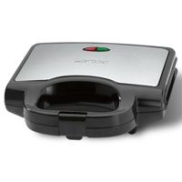 Clatronic ST 3778 sandwich maker 750 W Zwart, Roestvrijstaal - thumbnail