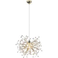 LED Hanglamp Rond Mat Goud - E27 Fitting - Aluminium - 1-Lichts - thumbnail