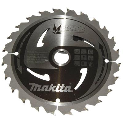 Makita Cirkelzaagblad voor Hout | Mforce | Ø 165mm Asgat 20mm 24T - B-32007 - thumbnail