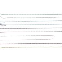 Creativ Company Balletjesketting, d 1,5 mm, diverse kleuren, 10x80 cm/ 1 doos - thumbnail