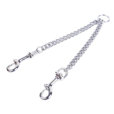 Nobleza Hondenriem splitter - Ketting - Maat S - Lengte 2x17,5 cm