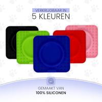 Eat Slow Live Longer Lick Mat Wave Blue - thumbnail