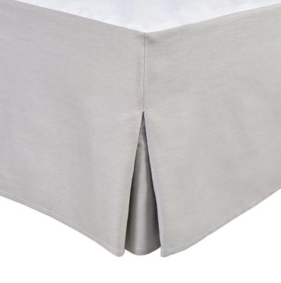 Bedbodemhoes - HOME LINGE PASSION - 140 x 190 cm + 30 cm - Lichtgrijs