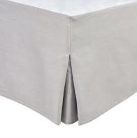 Bedbodemhoes - HOME LINGE PASSION - 140 x 190 cm + 30 cm - Lichtgrijs - thumbnail