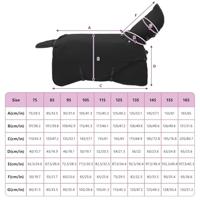 VidaXL Paardendeken donkergroen en zwart 155 cm polyester - thumbnail