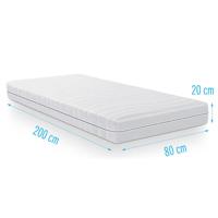 Matras pocketvering Pocketstar 300 80x200 dikte 21 cm - thumbnail