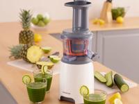 Kenwood PureJuice JMP600WH Slowjuicer 150 W Grijs, Doorschijnend, Wit - thumbnail