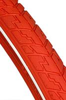 Buitenband Dutch Perfect 28 x 1 ½" / 40-635 no puncture - rood met reflectie - thumbnail