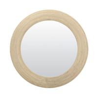 Light & Living Spiegel 'Piedre' Ø109cm, rotan naturel - thumbnail
