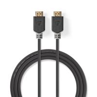 Premium High Speed HDMI-Kabel met Ethernet | HDMI-Connector - HDMI-Connector | 2,00 m | Antraciet - thumbnail