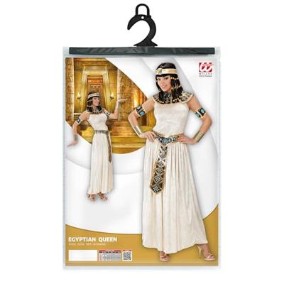Lange Egyptische keizerin kostuum