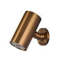 Hoofddouche BWS Maya Beam Rond 1 Stand met Muurbevestiging Geborsteld Brons Koper PVD - thumbnail