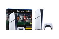Sony PlayStation 5 Digital Edition FC26 Bundle 825 GB Wifi Zwart, Wit - thumbnail