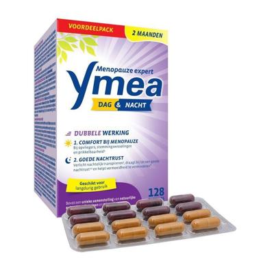 Ymea Dag & Nacht Voedingssupplement Menopauze 128 Capsules