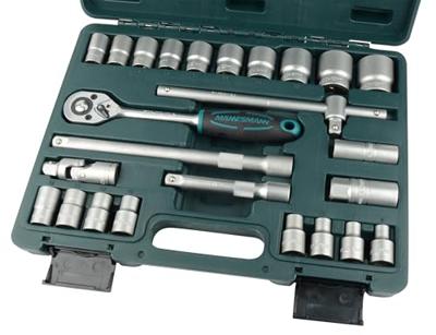 Brüder Mannesmann M29080 Dopsleutelset 25-delig