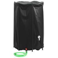 VidaXL Watertank met kraan opvouwbaar 1000 l pvc - thumbnail