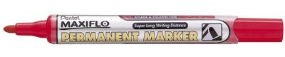 Permanente markeerstift Pentel NLF50 Rood 12 Onderdelen (12 Stuks)