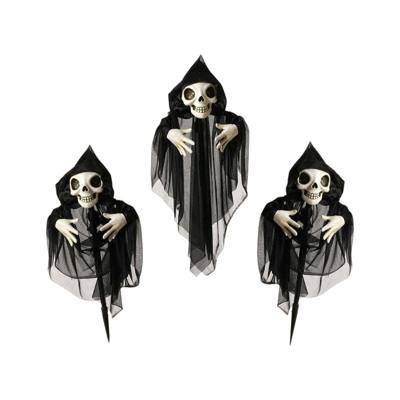 Halloween Decoraties Skelet 130 x 10 x 60 cm (3 Onderdelen) (3 Stuks)