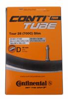 Continental schlauch "tour 28 slim" conti tube tour 28" 28/37-622/630 d40 sli - thumbnail