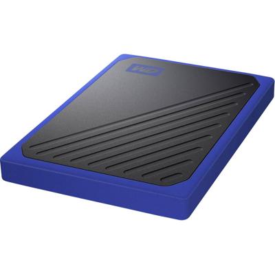Western Digital My Passport Go 1000 GB Zwart, Blauw
