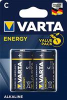 Varta batterij lr14 energy alkaline kaart a 2 - thumbnail