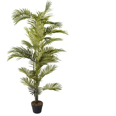 Kunstplant Areca palm met pot - h160cm