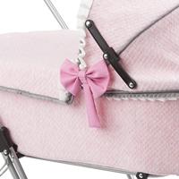 Poppenwagen Reig Dolls Pram Roze 64 cm - thumbnail