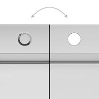 Gootsteen handgemaakt roestvrij staal - thumbnail