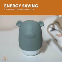 ZAZU Nachtlamp Benny de beer Groen - thumbnail