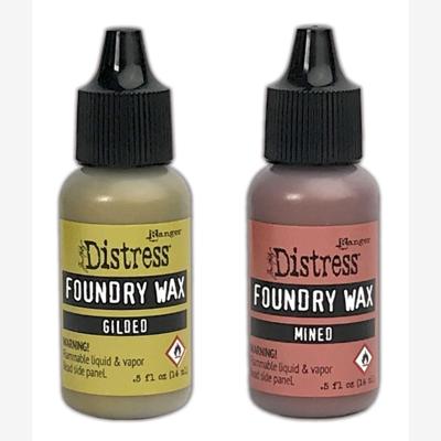 Ranger Ink Ranger • distress foundry wax kit 1 gilded & mined